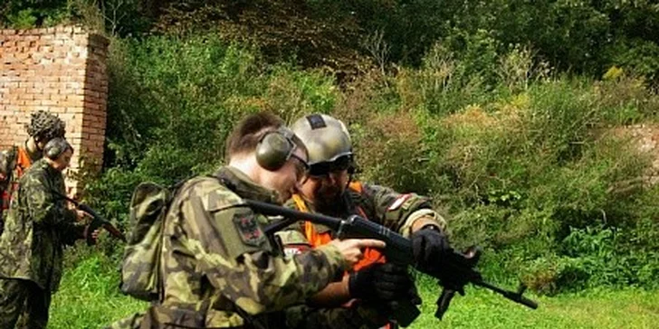 Střelby ve stylu AČR - 125 nábojů vystřílených pod dohledem instruktora