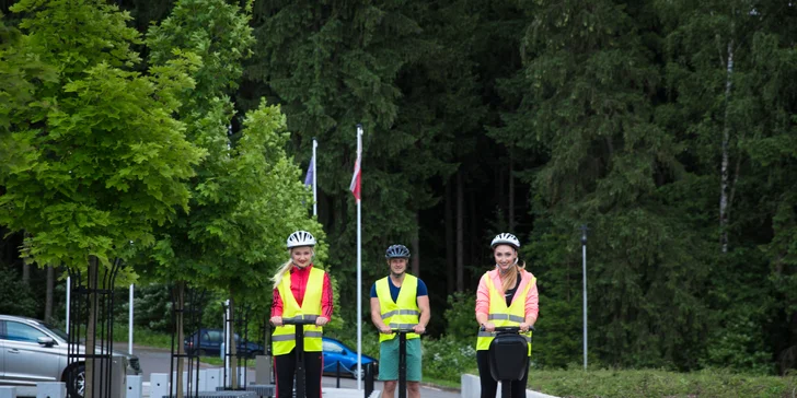 60min. vyjížďka na terénním segwayi krásnou přírodou kolem Seče