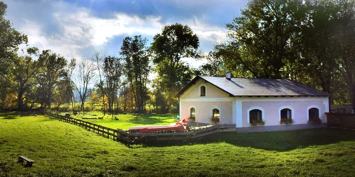 Litovelské Pomoraví: ubytování až pro 4 osoby, snídaně i zapůjčení lodě