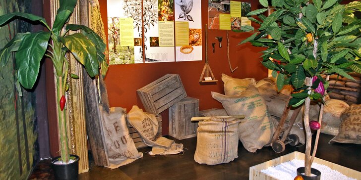 Voskové muzeum legend a muzeum čokolády v Chocotopii pro pár nebo rodinu