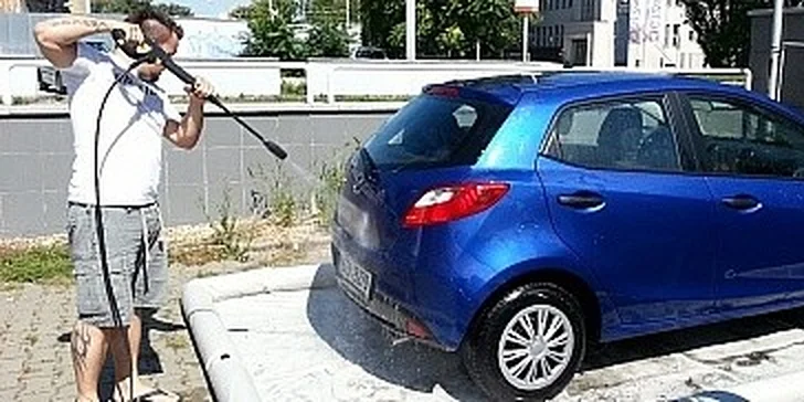 Mobilní myčka aut - proč jezdit do myčky, když myčka přijede za Vámi.