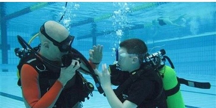 Potápění s instruktorem na zkoušku