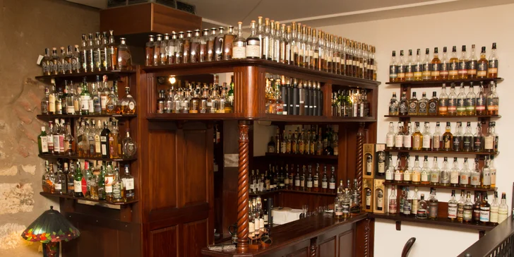 Řízené degustace 5 druhů prémiové skotské single malt whisky