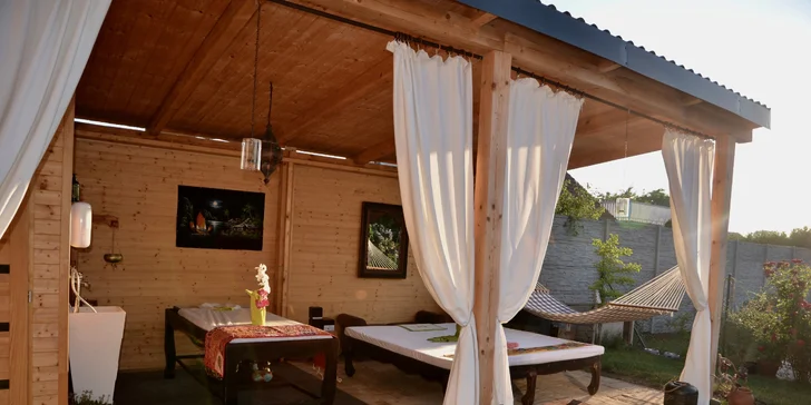 Půlhodinová thajská masáž dle vašeho výběru v salonu Thai Therapy