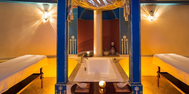 Hotel jako z Tisíce a jedné noci: neomezený wellness, polopenze i výlety
