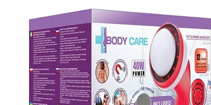 Jedinečný masážní přístroj Body Care 3 v 1 proti celulitidě