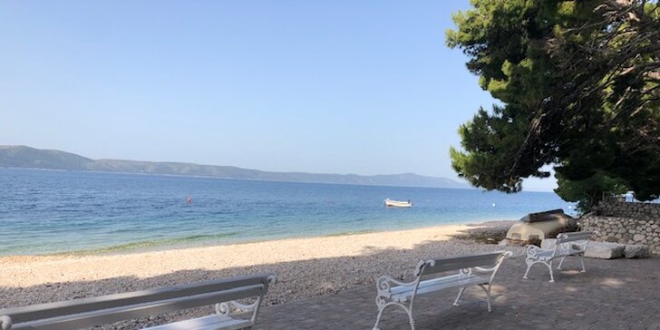 Týdenní dovolená v Chorvatsku: polopenze a ubytování v penzionu na pláži
