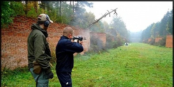 Střelby ve stylu AČR – 125 nábojů vystřílených pod dohledem instruktora