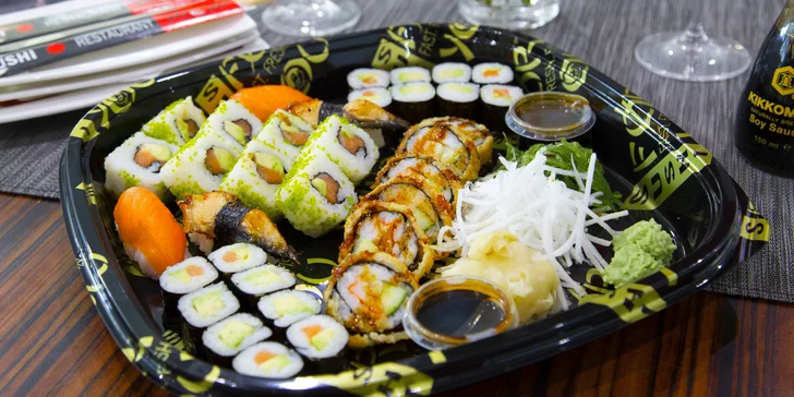 Asijské dobroty v srdci Olomouce: sushi sety s avokádem i několika druhy ryb