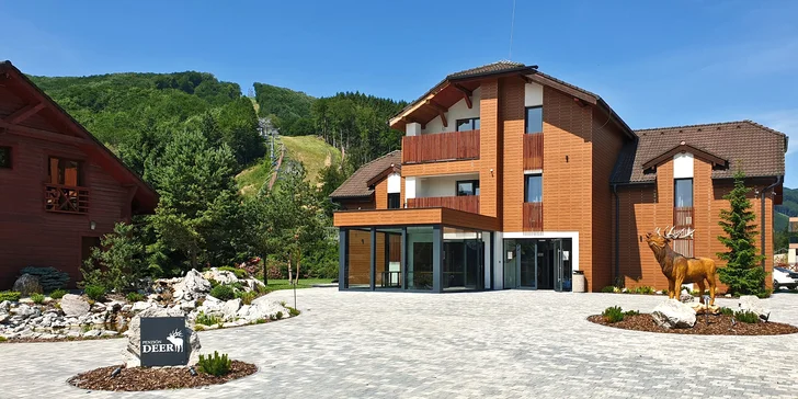 Dovolená pro 2 či rodinu ve Valčianské dolině se skvělým vyžitím pro děti