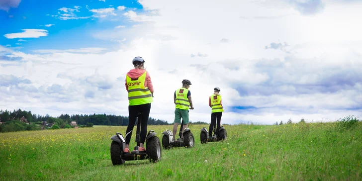 60min. vyjížďka na terénním segwayi krásnou přírodou kolem Seče