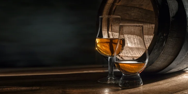 Řízené degustace 5 druhů prémiové skotské single malt whisky