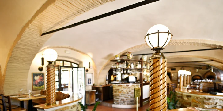 Pizza a domácí limonáda pro 1 nebo 2 v restauraci La Trattoria Turbanti