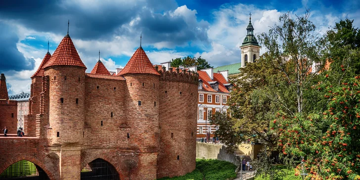 Návštěva hlavního města Polska: pobyt v moderním apartmánu pro 2–4 os.