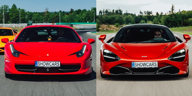 Vyberete si dva supersporty, které vám rozbuší srdce – a pak je pošlete na trať, abyste je porovnali v akci.