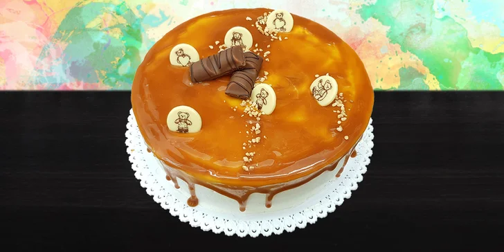 Oslavte to dortem: Oreo, Kinder Bueno i svěží ovocné, průměr 23 cm