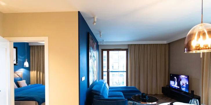 Návštěva hlavního města Polska: pobyt v moderním apartmánu pro 2–4 os.