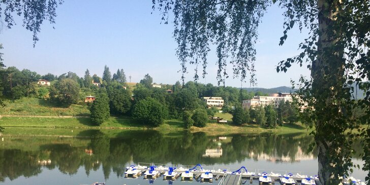 Lázeňské léto v Luhačovicích: polopenze,wellness, procedury i přehrada