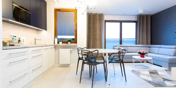 Návštěva hlavního města Polska: pobyt v moderním apartmánu pro 2–4 os.