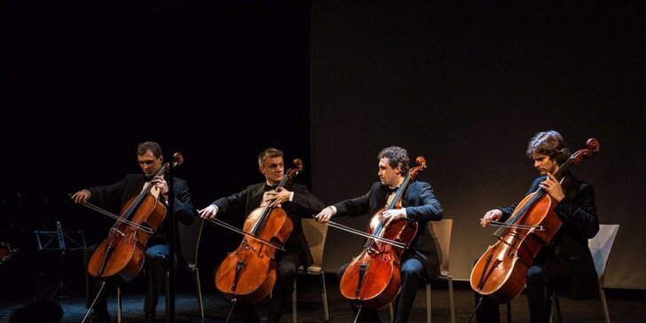 Vstupenka na koncert čtyř violoncellistů Prague Cello Quartet pro 1 osobu