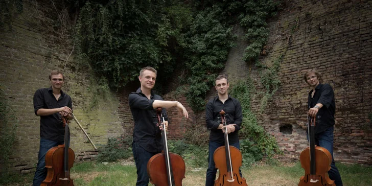 Vstupenka na koncert čtyř violoncellistů Prague Cello Quartet pro 1 osobu