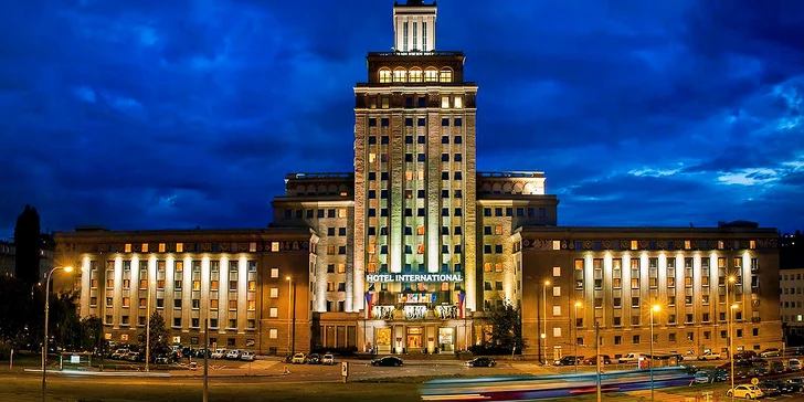 Legendární hotel International: pobyt se snídaní, skvělá dostupnost do centra