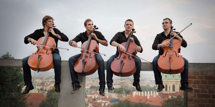 Vstupenka na koncert čtyř violoncellistů Prague Cello Quartet pro 1 osobu