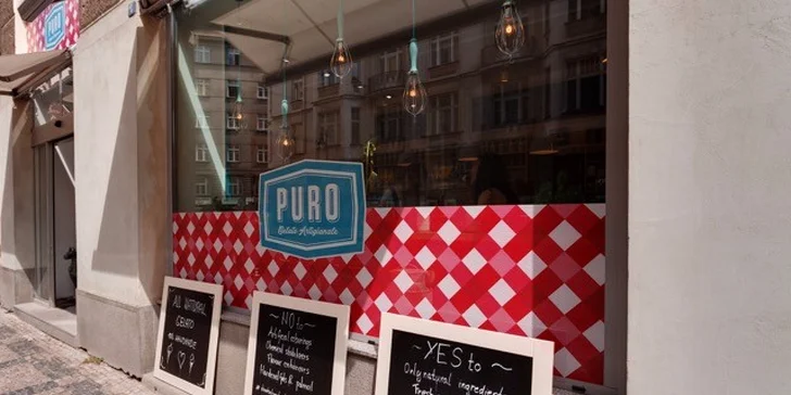 V Puro Gelato používají čistě přírodní ingredience bez chemických přísad.
