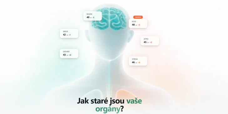Report vám poskytne jasný obraz o tom, v jaké kondici se vaše tělo nachází ve srovnání s datem ve vašem občanském průkazu.
