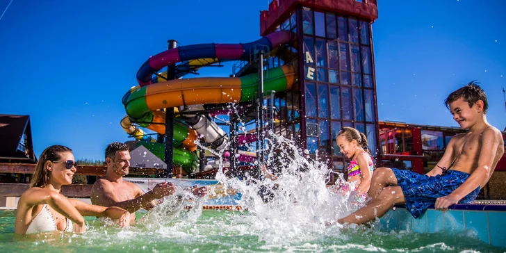 Celodenný vstup AQUA TICKET do aquaparku TATRALANDIA - bazény, tobogany a množstvo ďalších atrakcií