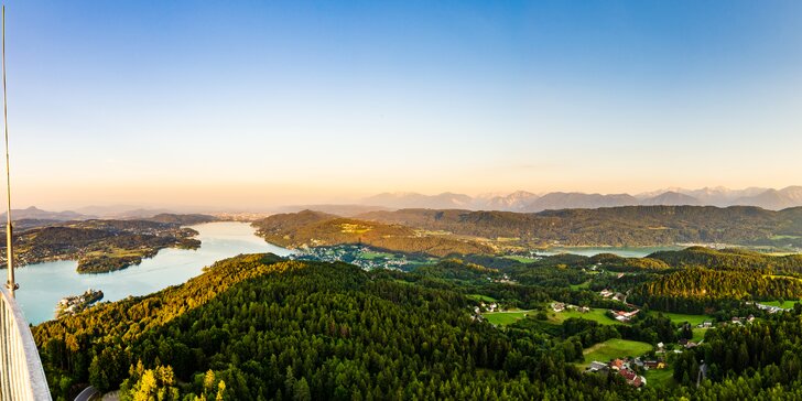 Pobyt v rakouských Korutanech: apartmány u Ossiašského jezera až pro 4