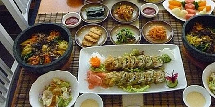Výtečné korejské menu pro 2 osoby v restauraci Seoul Garden