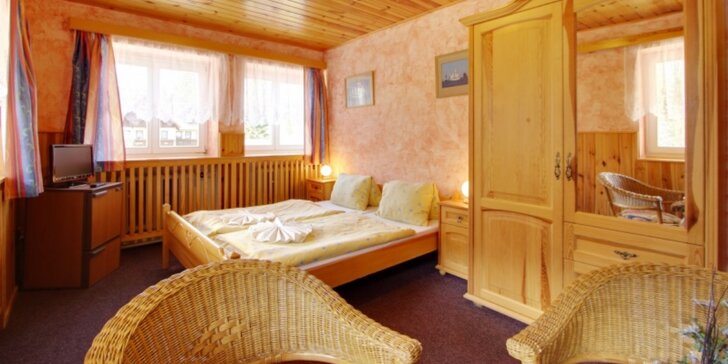 Horský hotel ve Špindlerově Mlýně: polopenze, sauna a spousta výletů
