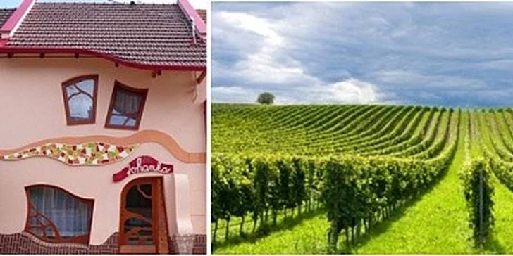 Víkendový pobyt v penzionku nad vinným sklepem