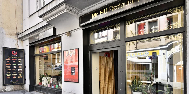 Asijská hostina: sushi and grill all you can eat pro dospělé i děti