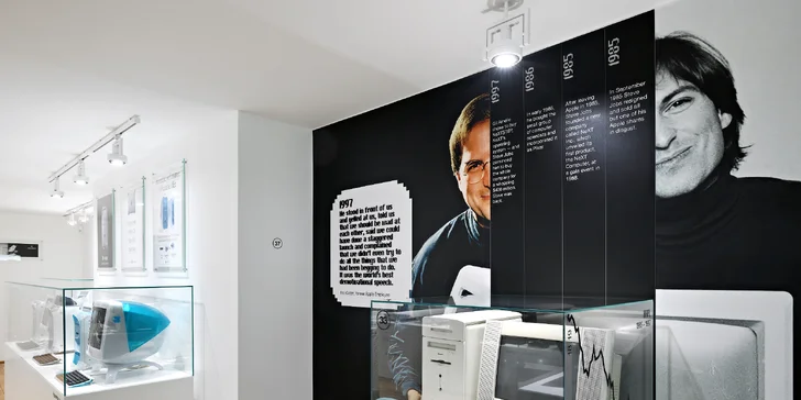 Vstupné do Apple Musea: největší sbírka produktů společnosti Apple na světě