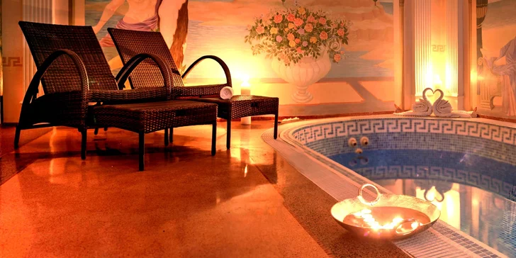 Luxusní odpočinek v privátním wellness na Vinohradech: bazén, vířivka, sauna i tantra masáž
