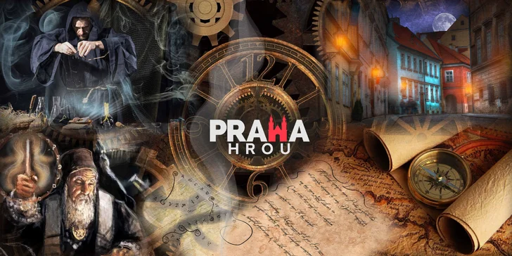 Alchymista: venkovní úniková hra po staré Praze pro 2–5 os.