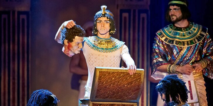 Vstupenka na muzikál Kleopatra v Divadle Broadway