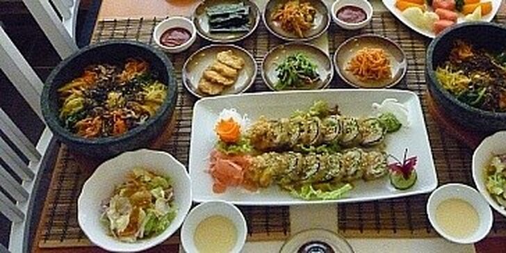 Výtečné korejské menu pro 2 osoby v restauraci Seoul Garden