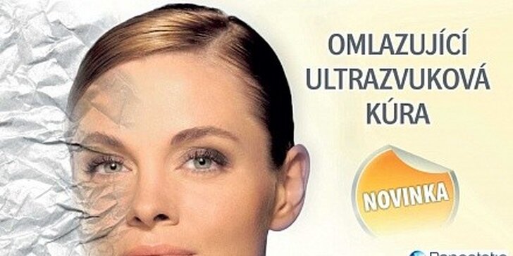 Kompletní kosmetická kúra s ošetřením ultrazvukovou špachtlí