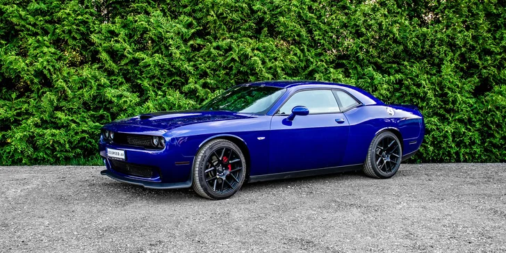 Pořádná jízda: Dodge Challenger 5.7 V8 HEMI blue na 12 či 24 hodin