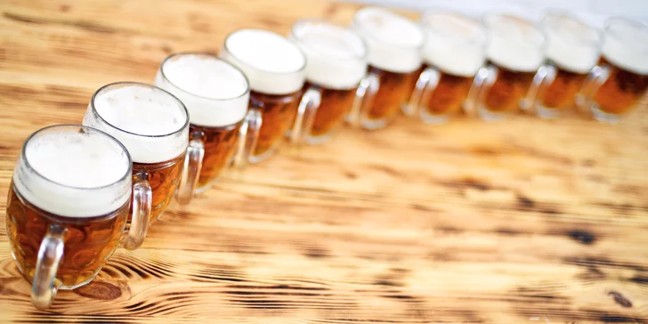 Vyrazte na metr piv: 10× pivo Březňák 11° s krásným výhledem do zeleně