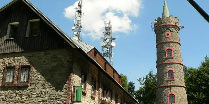 V rámci dvou variant pobytu dostanete vstupenky na rozhlednu.