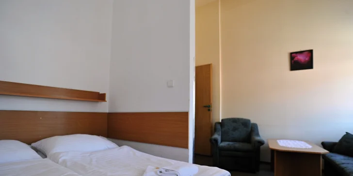 Pobyt v centru historických Poděbrad se snídaněmi a večeří