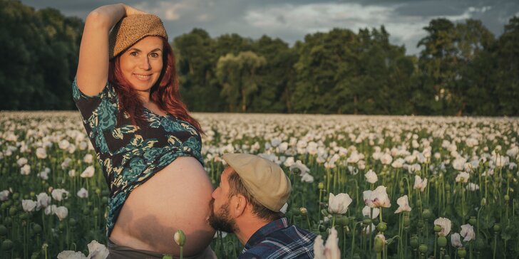 Portréty, rodinné i těhotenské focení v exteriéru: 15 ks upravených fotografií
