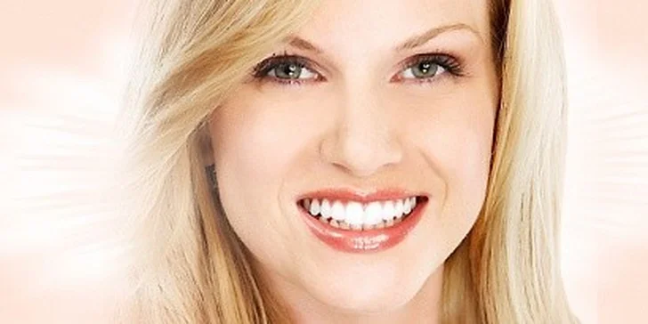 Profesionální neperoxidové bělení zubů laserovým LED světlem