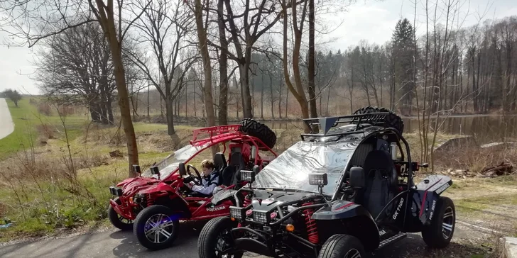 Projížďka buggynou na 60 minut nebo celé 4 hodiny