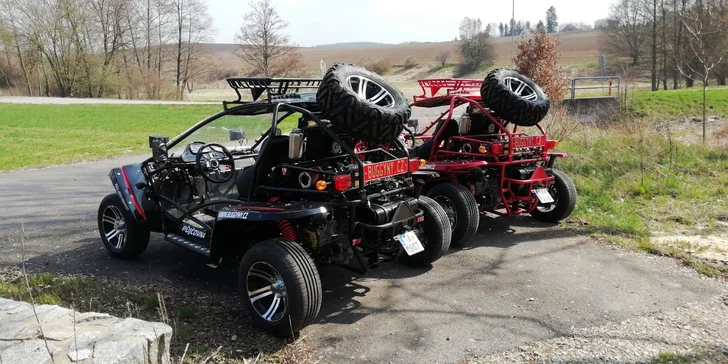 Projížďka buggynou na 60 minut nebo celé 4 hodiny