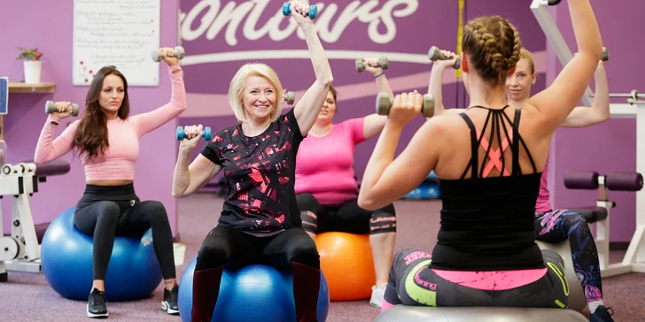 Měsíční členství v dámském fitness centru a 2 proteinové nápoje: pobočky po celé ČR